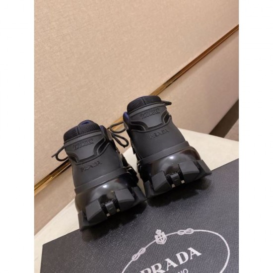 2024FW Men's casual shoes PRADA Retro atmosphere 2024FW Men's casual shoes PRADA Retro atmosphere