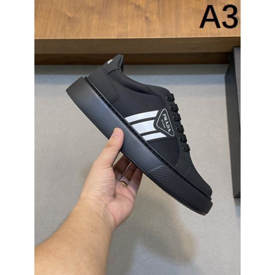 2024FW Men's casual shoes PRADA Limited item delivered from overseas 2024FW Men's casual shoes PRADA Limited item delivered from overseas