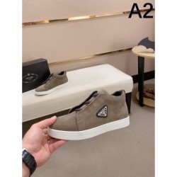 2024FW Men's casual shoes PRADA Popular items