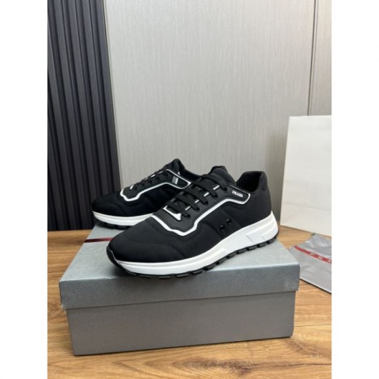 2024FW Men's Casual Shoes PRADA Limited New Items Popular in Autumn/Winter 2024FW Men's Casual Shoes PRADA Limited New Items Popular in Autumn/Winter