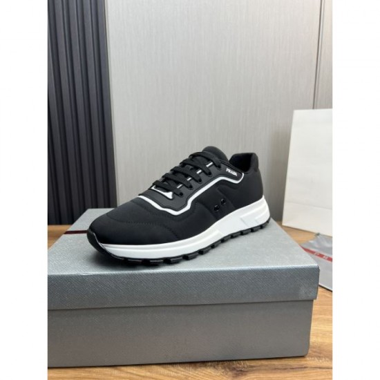 2024FW Men's Casual Shoes PRADA Limited New Items Popular in Autumn/Winter 2024FW Men's Casual Shoes PRADA Limited New Items Popular in Autumn/Winter