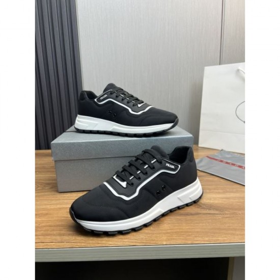 2024FW Men's Casual Shoes PRADA Limited New Items Popular in Autumn/Winter 2024FW Men's Casual Shoes PRADA Limited New Items Popular in Autumn/Winter