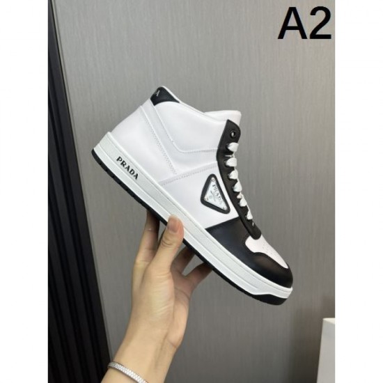 2024FW Men's Casual Shoes PRADA Casual and refreshing feeling 2024FW Men's Casual Shoes PRADA Casual and refreshing feeling
