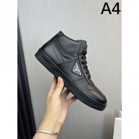 2024FW Men's Casual Shoes PRADA Casual and refreshing feeling 2024FW Men's Casual Shoes PRADA Casual and refreshing feeling