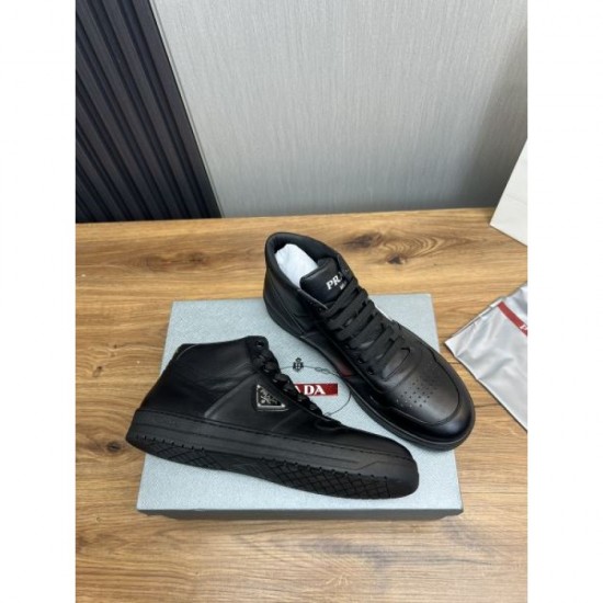 2024FW Men's Casual Shoes PRADA Casual and refreshing feeling 2024FW Men's Casual Shoes PRADA Casual and refreshing feeling