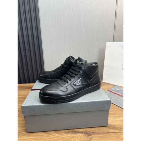 2024FW Men's Casual Shoes PRADA Casual and refreshing feeling 2024FW Men's Casual Shoes PRADA Casual and refreshing feeling