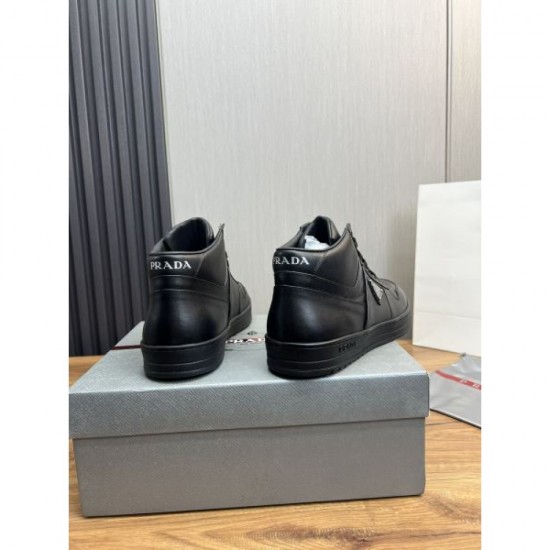 2024FW Men's Casual Shoes PRADA Casual and refreshing feeling 2024FW Men's Casual Shoes PRADA Casual and refreshing feeling