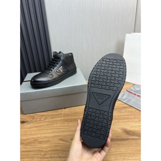 2024FW Men's Casual Shoes PRADA Casual and refreshing feeling 2024FW Men's Casual Shoes PRADA Casual and refreshing feeling