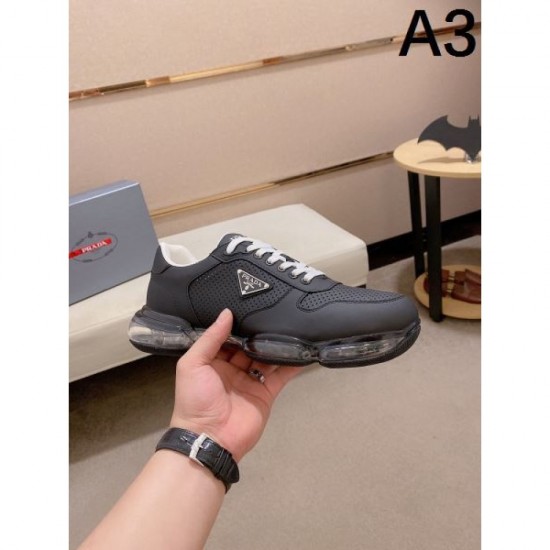 2024FW Men's casual shoes PRADA Prada fashionable for advanced users 2024FW Men's casual shoes PRADA Prada fashionable for advanced users