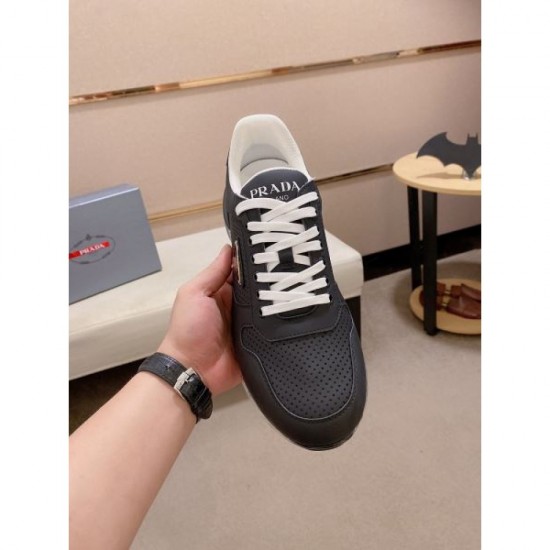 2024FW Men's casual shoes PRADA Prada fashionable for advanced users 2024FW Men's casual shoes PRADA Prada fashionable for advanced users