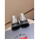 2024FW Men's Casual Shoes PRADA Beautiful Color Check Autumn/Winter 2024FW Men's Casual Shoes PRADA Beautiful Color Check Autumn/Winter