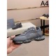 2024FW Men's Casual Shoes PRADA Prada's wonderful coordination attracts attention 2024FW Men's Casual Shoes PRADA Prada's wonderful coordination attracts attention