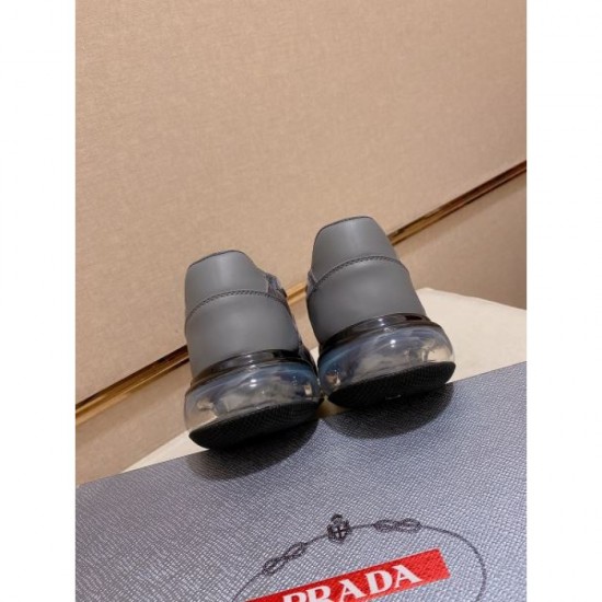 2024FW Men's Casual Shoes PRADA Prada's wonderful coordination attracts attention 2024FW Men's Casual Shoes PRADA Prada's wonderful coordination attracts attention