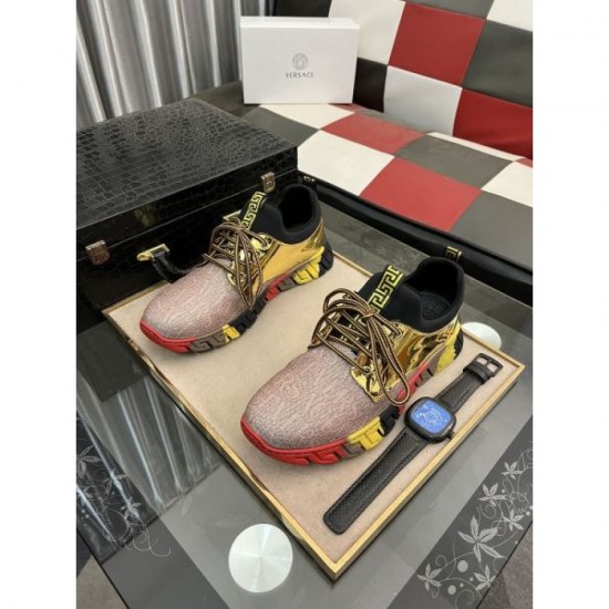 VERSACE Outstanding Freshness 2024SS Men's Casual Shoes VERSACE Outstanding Freshness 2024SS Men's Casual Shoes