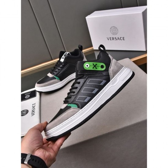 VERSACE Versace release in extreme condition! 2024SS Men's Casual Shoes VERSACE Versace release in extreme condition! 2024SS Men's Casual Shoes