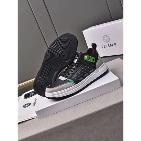 VERSACE Versace release in extreme condition! 2024SS Men's Casual Shoes VERSACE Versace release in extreme condition! 2024SS Men's Casual Shoes