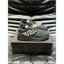 VERSACE Stylish Style 2024SS Men's Casual Shoes