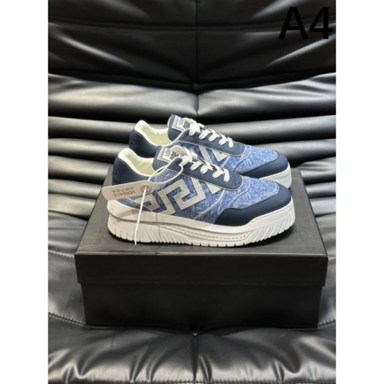 VERSACE Stylish Style 2024SS Men's Casual Shoes VERSACE Stylish Style 2024SS Men's Casual Shoes