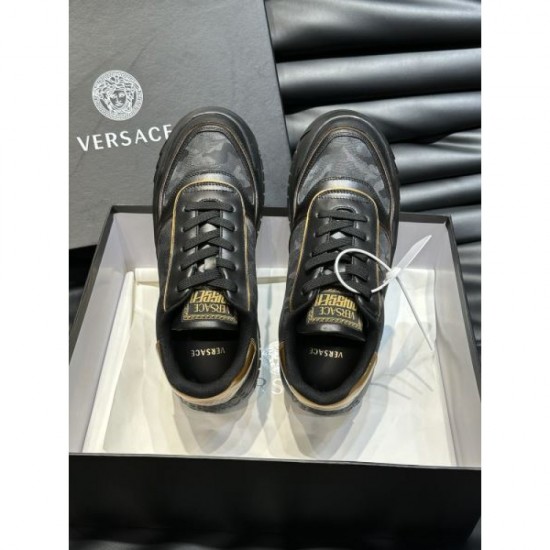 VERSACE Versace must-see elegant 2024SS men's casual shoes VERSACE Versace must-see elegant 2024SS men's casual shoes