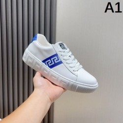 2024FW Men's Casual Shoes VERSACE Popular Sale 100% New