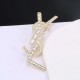 Popular Brands 2024SS Brooch YSL Yves Saint Laurent Popular Brands 2024SS Brooch YSL Yves Saint Laurent