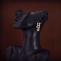 BALENCIAGA Balenciaga 2024SS earrings that are very popular during spring and summer