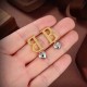 BALENCIAGA Balenciaga 2024SS earrings that are very popular during spring and summer BALENCIAGA Balenciaga 2024SS earrings that are very popular during spring and summer