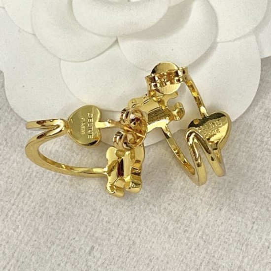 Popular Spring/Summer Collection 2024SS Earrings CELINE CELINE Popular Spring/Summer Collection 2024SS Earrings CELINE CELINE