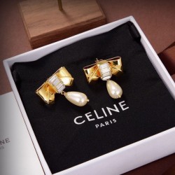 2024SS earrings CELINE for new casual coordination