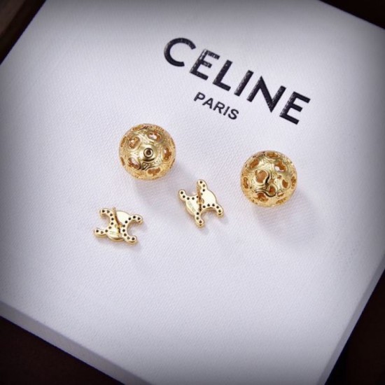 Stylish atmosphere 2024SS earrings CELINE Stylish atmosphere 2024SS earrings CELINE
