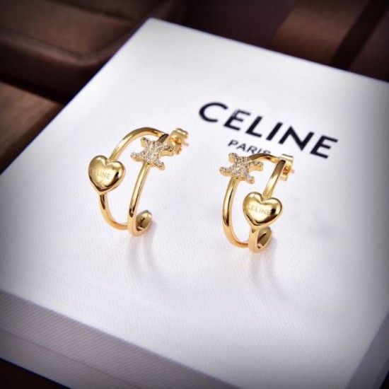 Latest featured fashion 2024SS earrings CELINE Latest featured fashion 2024SS earrings CELINE