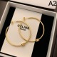 Complete your loose style 2024SS earrings CELINE Complete your loose style 2024SS earrings CELINE