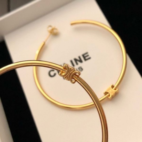 Complete your loose style 2024SS earrings CELINE Complete your loose style 2024SS earrings CELINE