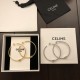 Complete your loose style 2024SS earrings CELINE Complete your loose style 2024SS earrings CELINE