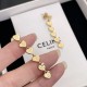 Usable and cute design summer new item 2024SS earrings CELINE Usable and cute design summer new item 2024SS earrings CELINE