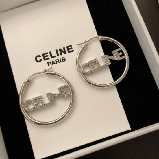 Spring new adult stylish 2024SS earrings CELINE Spring new adult stylish 2024SS earrings CELINE