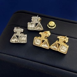 2024SS CELINE Celine earrings have a fashionable feel this season