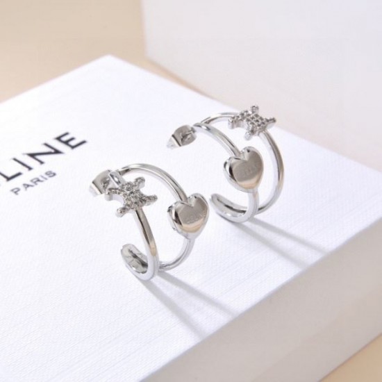 2024SS CELINE Celine earrings now a standard item and popular item 2024SS CELINE Celine earrings now a standard item and popular item