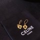 2024SS CELINE Celine earrings continue to be popular Limited item 2024SS CELINE Celine earrings continue to be popular Limited item