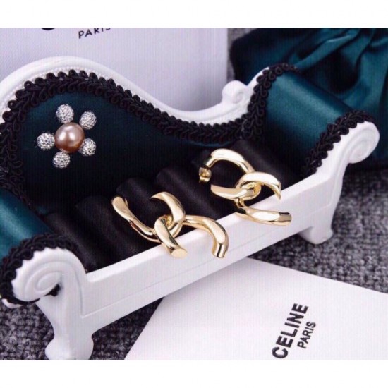 2024SS CELINE Celine earrings spring/summer super popular limited collaboration 2024SS CELINE Celine earrings spring/summer super popular limited collaboration
