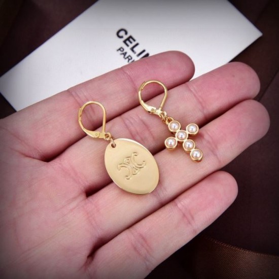 CELINE Celine Latest Popular Hot Topics 2024SS Earrings CELINE Celine Latest Popular Hot Topics 2024SS Earrings