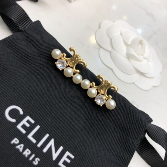 CELINE Celine Popular Sale 100% New 2024SS Earrings CELINE Celine Popular Sale 100% New 2024SS Earrings