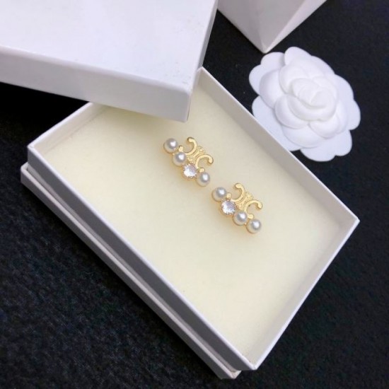 CELINE Celine Popular Sale 100% New 2024SS Earrings CELINE Celine Popular Sale 100% New 2024SS Earrings