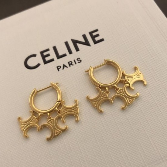 CELINE Celine New Limited Quantity Sale 2024SS Earrings CELINE Celine New Limited Quantity Sale 2024SS Earrings