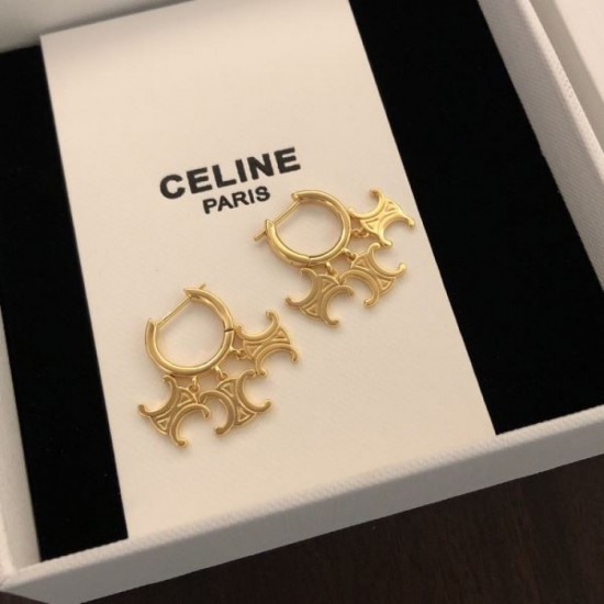 CELINE Celine New Limited Quantity Sale 2024SS Earrings CELINE Celine New Limited Quantity Sale 2024SS Earrings