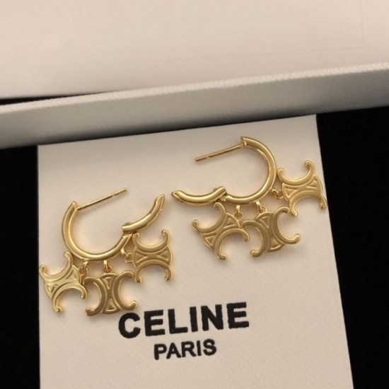 CELINE Celine New Limited Quantity Sale 2024SS Earrings CELINE Celine New Limited Quantity Sale 2024SS Earrings