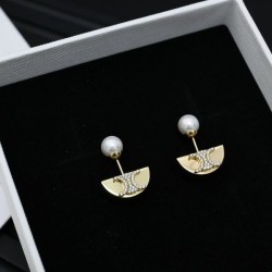 CELINE Celebrity favorite brand 2024SS earrings