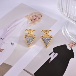 CELINE Celine latest spring/summer work sure to sell out 2024SS earrings