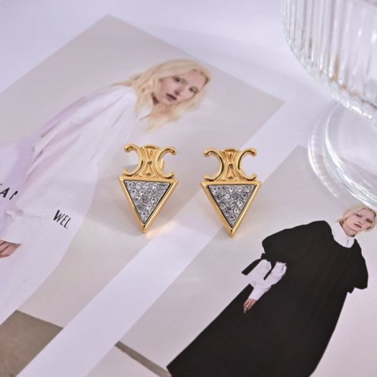CELINE Celine latest spring/summer work sure to sell out 2024SS earrings CELINE Celine latest spring/summer work sure to sell out 2024SS earrings