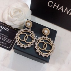 2024SS earrings with high fashion sensitivity CHANEL